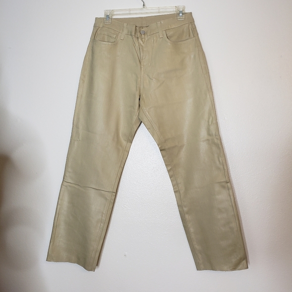NEW L'AGENCE Sada Slim Straight Leg Cropped Jeans Khaki Trendy Luxury Summer - Picture 3 of 11